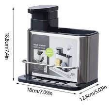 Miniatura 1 de DISPENSADOR DE JABON ACERO INOLXIDABLE